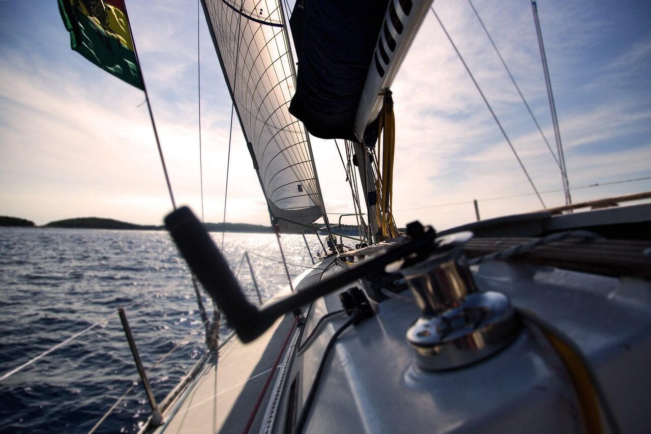 boat, sail, nature, sailboat, sea, ship, water, watercraft, yacht, sailing